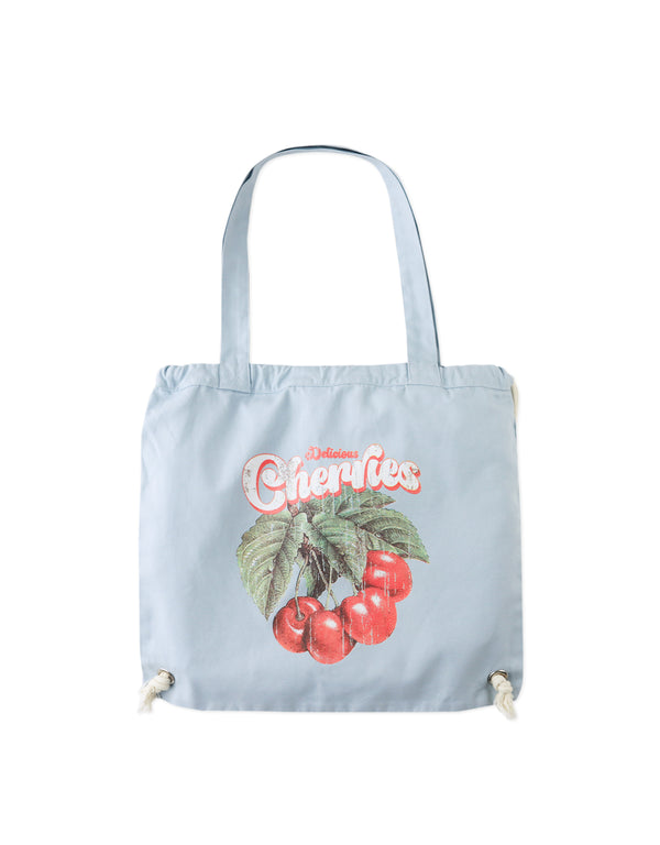 CONVERTIBLE DRAWSTING TOTE BAG