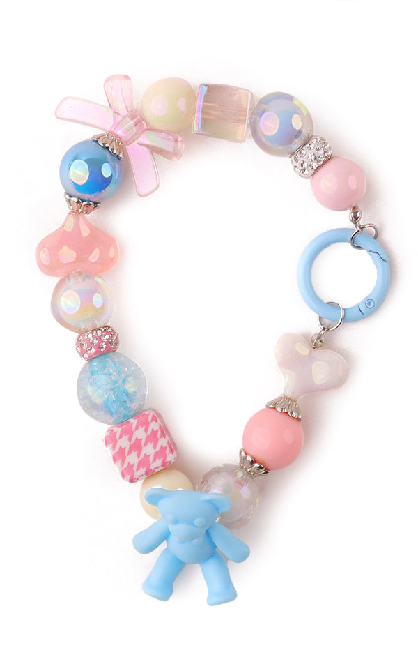 DAINTY DARLING BEAD BAG AND CELLPHONE CHARM