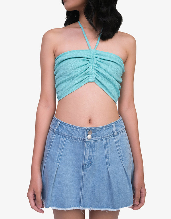 HALTER KNIT TOP