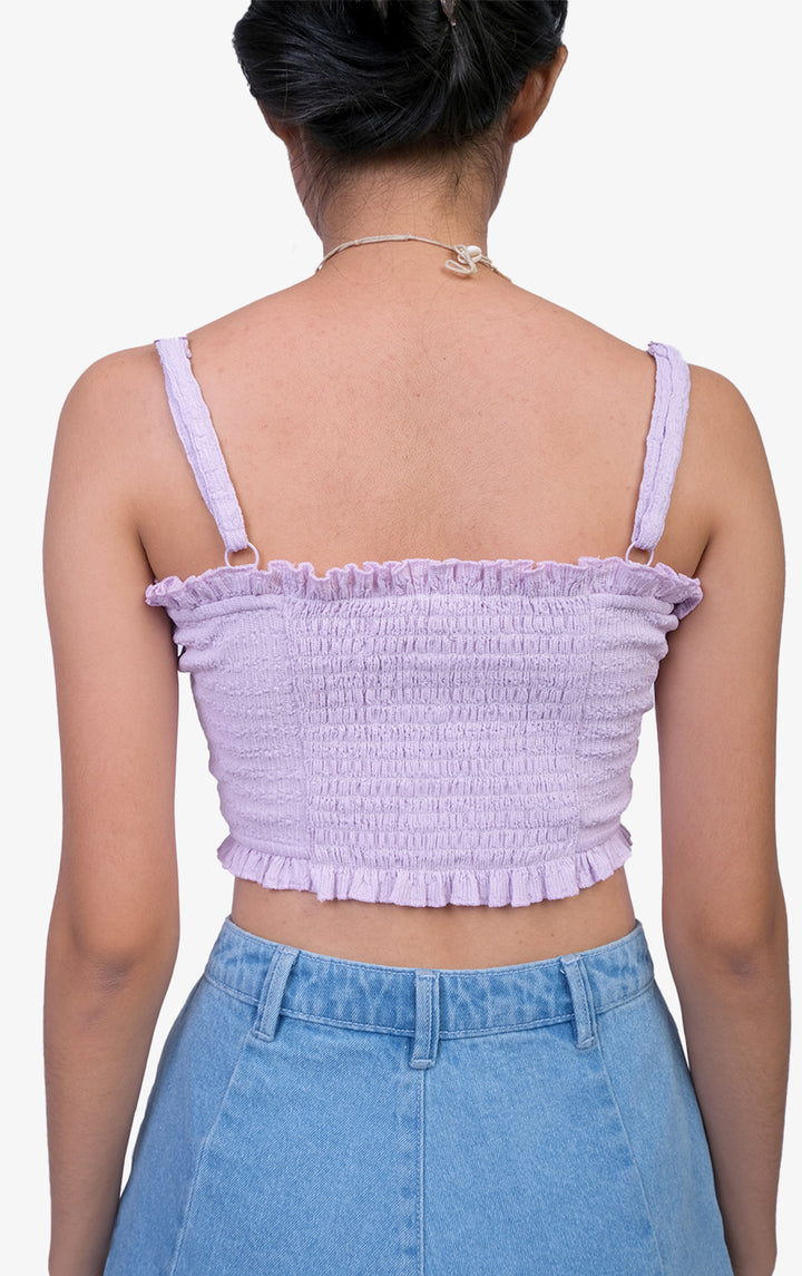 Textured Ruffled Top | Just G Philippines