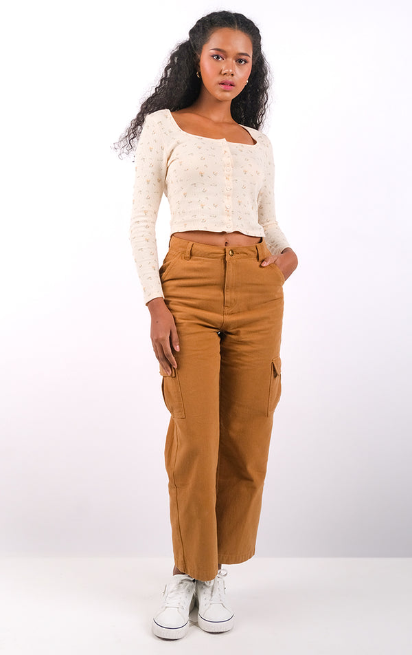 90'S STRAIGHT LEG CARGO PANTS