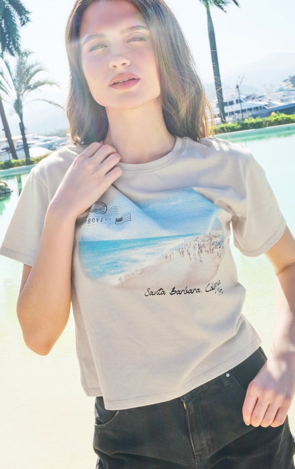 REGULAR FIT TEE WITH GRAPHICS
