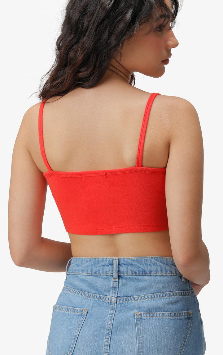 RED TWISTED TANK TOP - Just G | Number 1 women's and teen fashion brand. Shop online at justg.com.ph | Cash on delivery ( COD ) and Prepaid transaction available.