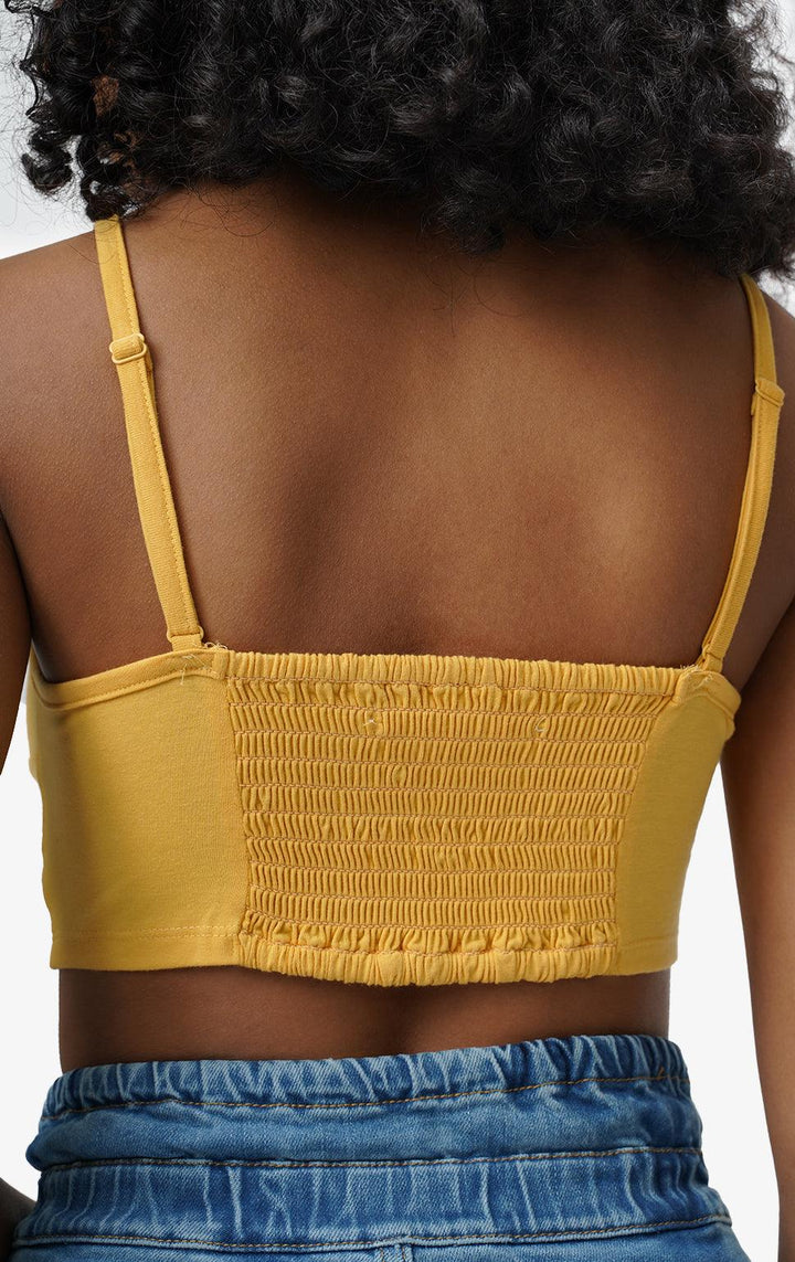 TWIST FRONT BANDEAU TOP - Just G | Number 1 women's and teen fashion brand. Shop online at justg.com.ph | Cash on delivery ( COD ) and Prepaid transaction available.