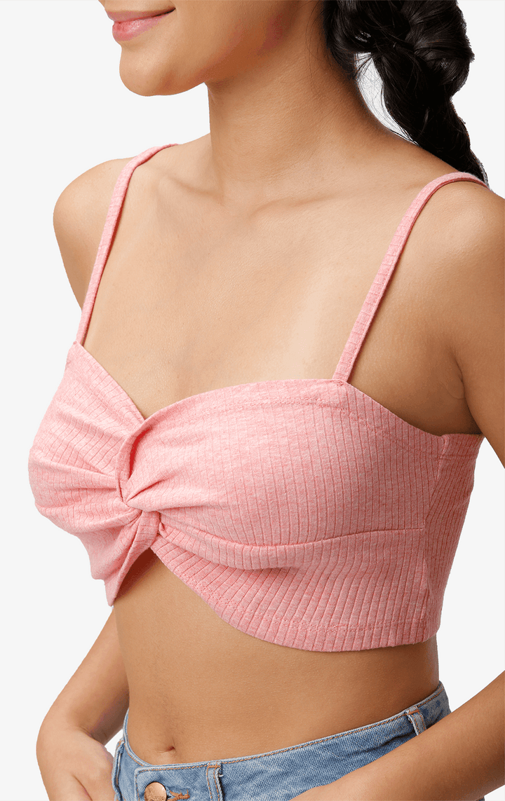 TWIST FRONT BANDEAU TOP - Just G | Number 1 women's and teen fashion brand. Shop online at justg.com.ph | Cash on delivery ( COD ) and Prepaid transaction available.