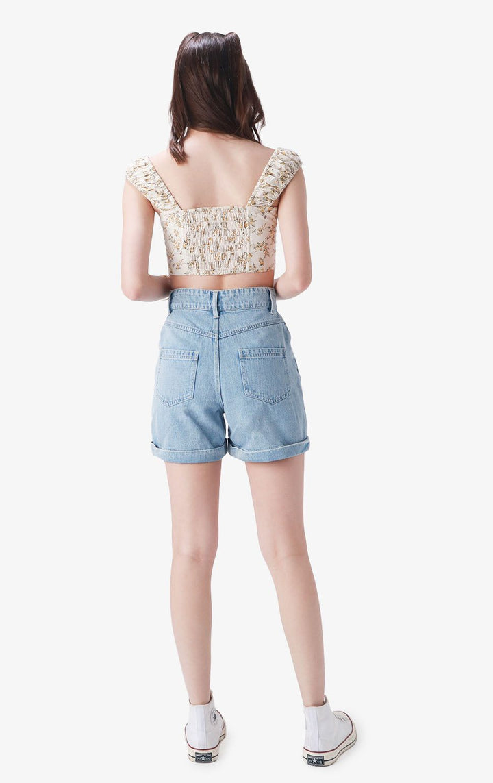 FLORAL CORSET TOP - Just G | Number 1 women's and teen fashion brand. Shop online at justg.com.ph | Cash on delivery ( COD ) and Prepaid transaction available.