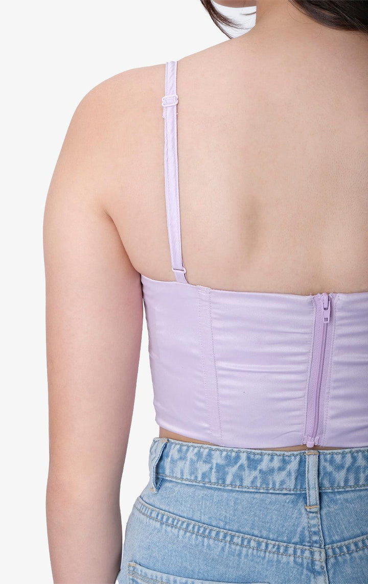 STRAPPY CORSET TOP - Just G | Number 1 women's and teen fashion brand. Shop online at justg.com.ph | Cash on delivery ( COD ) and Prepaid transaction available.