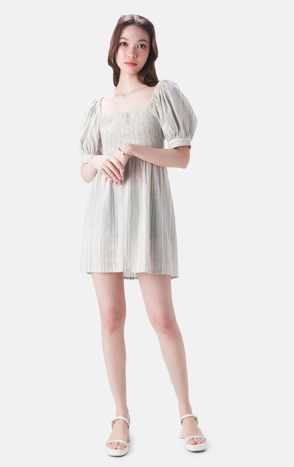 STRIPED 2 WAY DRESS - Just G | Number 1 women's and teen fashion brand. Shop online at justg.com.ph | Cash on delivery ( COD ) and Prepaid transaction available.