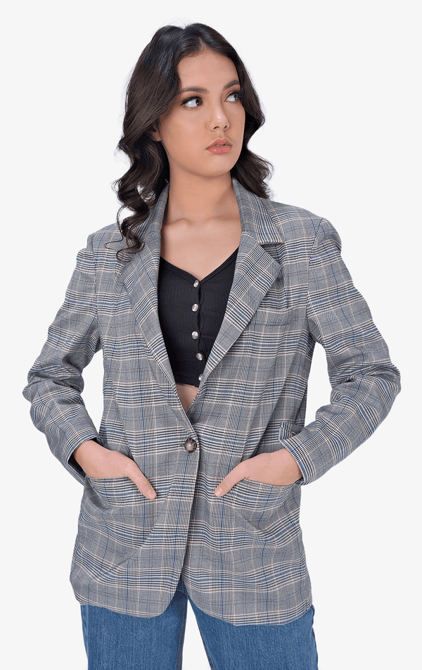 BLAZER - Just G | Number 1 women's and teen fashion brand. Shop online at justg.com.ph | Cash on delivery ( COD ) and Prepaid transaction available.