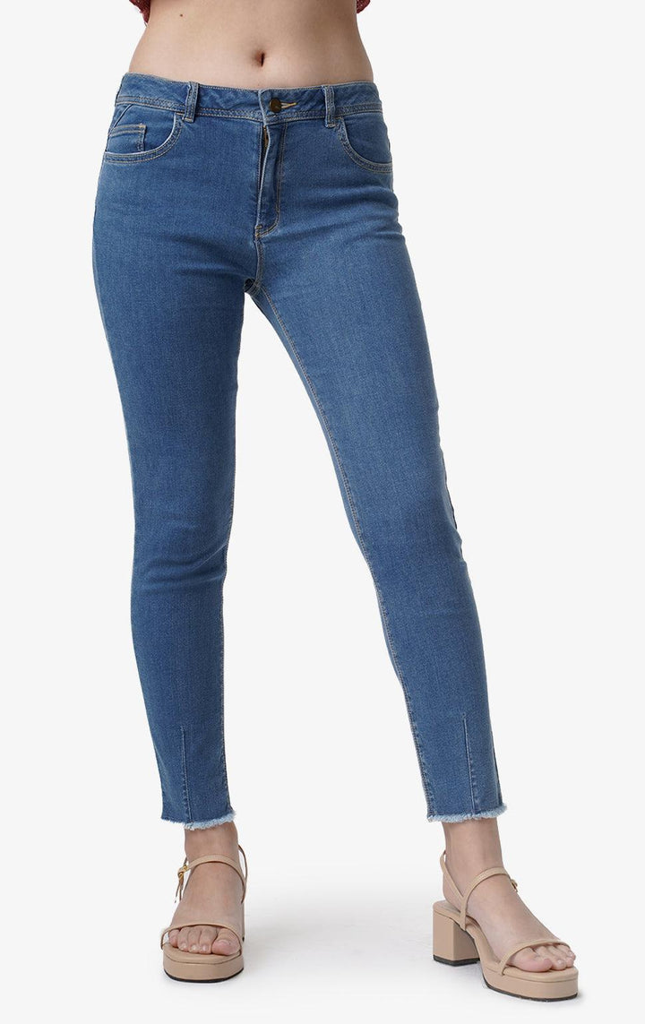 REVERSIBLE LOW WAIST SKINNY JEANS - Just G | Number 1 women's and teen fashion brand. Shop online at justg.com.ph | Cash on delivery ( COD ) and Prepaid transaction available.