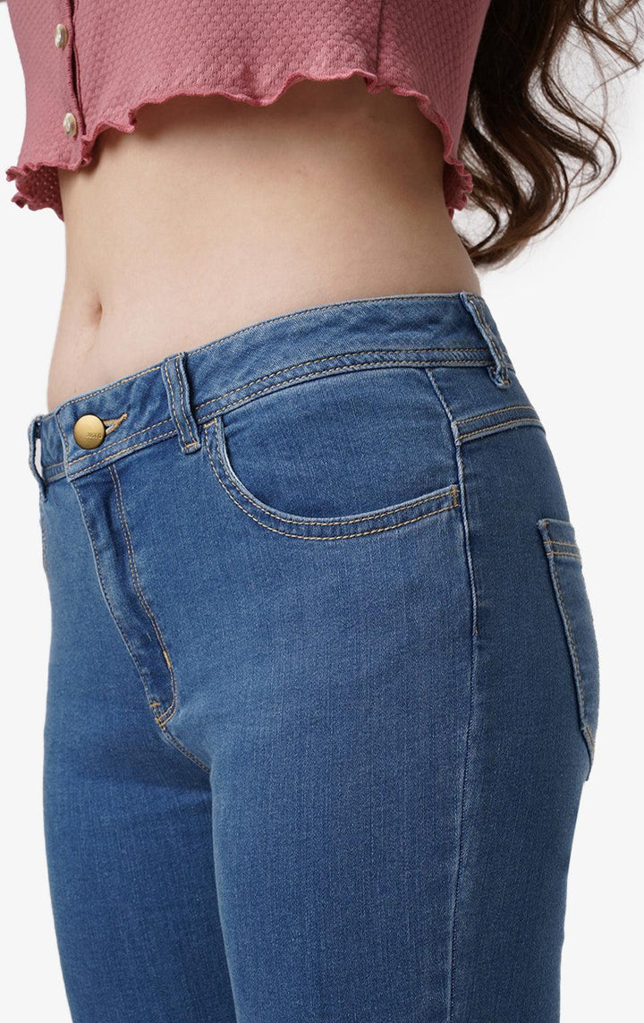 REVERSIBLE LOW WAIST SKINNY JEANS - Just G | Number 1 women's and teen fashion brand. Shop online at justg.com.ph | Cash on delivery ( COD ) and Prepaid transaction available.