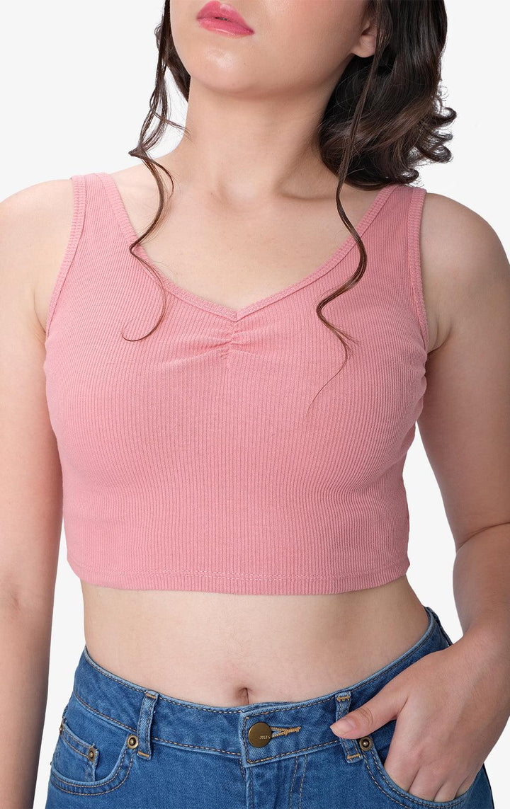 CROPPED TANK TOP - Just G | Number 1 women's and teen fashion brand. Shop online at justg.com.ph | Cash on delivery ( COD ) and Prepaid transaction available.