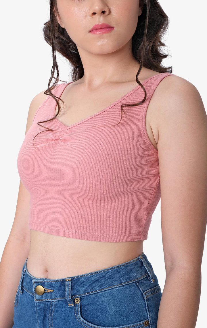 CROPPED TANK TOP - Just G | Number 1 women's and teen fashion brand. Shop online at justg.com.ph | Cash on delivery ( COD ) and Prepaid transaction available.