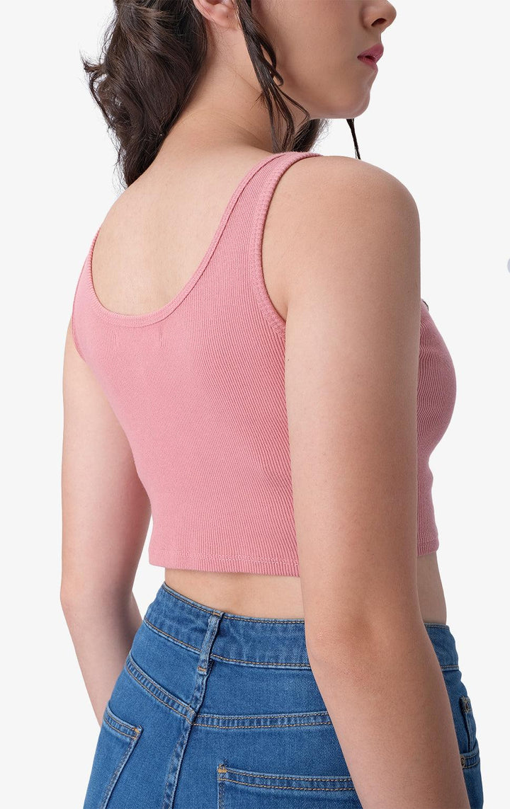 CROPPED TANK TOP - Just G | Number 1 women's and teen fashion brand. Shop online at justg.com.ph | Cash on delivery ( COD ) and Prepaid transaction available.